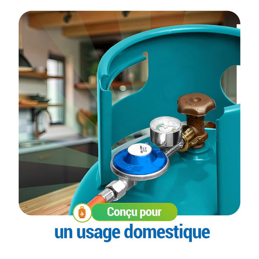 DETENDEUR DE GAZ AVEC MANOMETRE DE SECURITE - GAZ-CONTROL